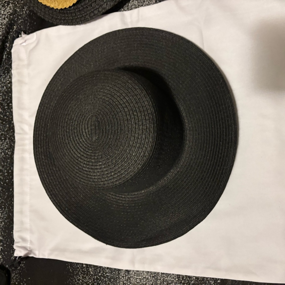 Black Men's Fedora Hat